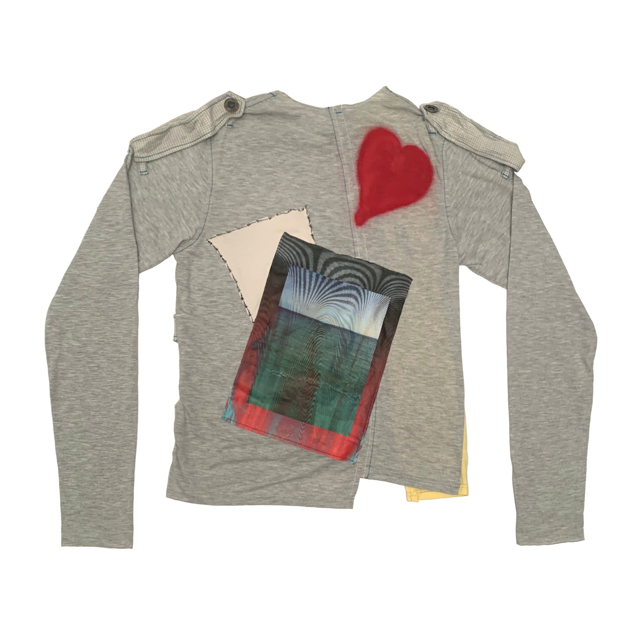 1/1 Custom Reworked Longsleeves Tee - M