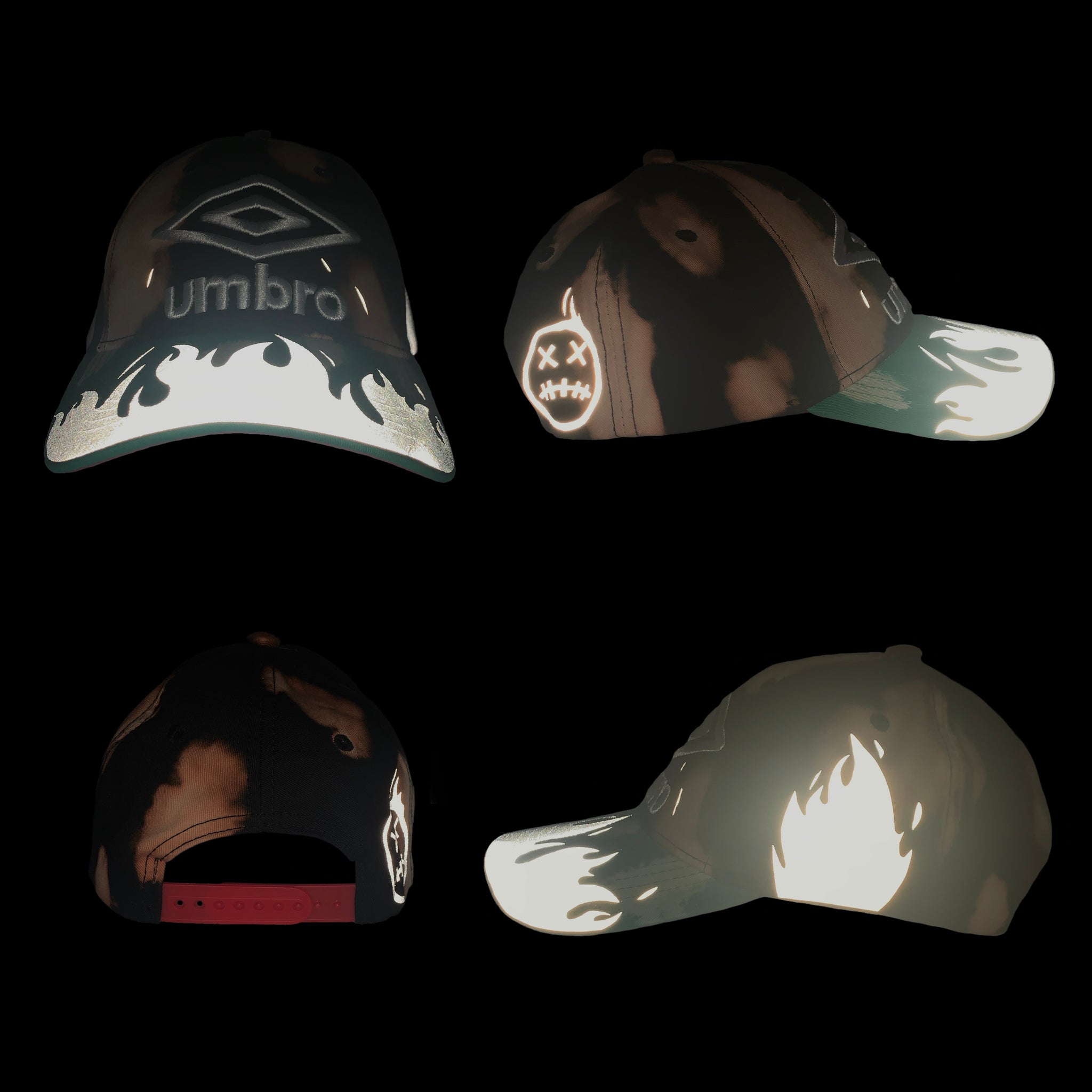 1/1 Custom Reflective Umbro Cap